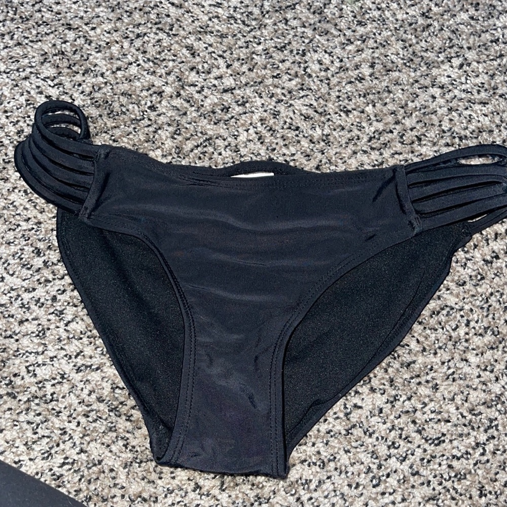 Black bikini bottom
